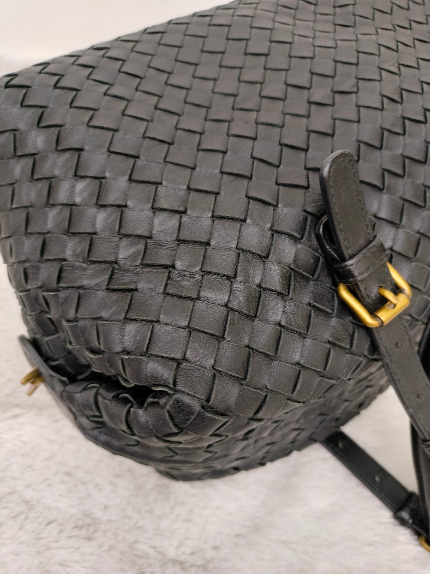 Bottega Veneta Intrecciato Boston Black GHW 2010