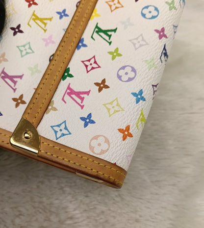 LV Porte Tresor International Wallet Monogram Multicolour White