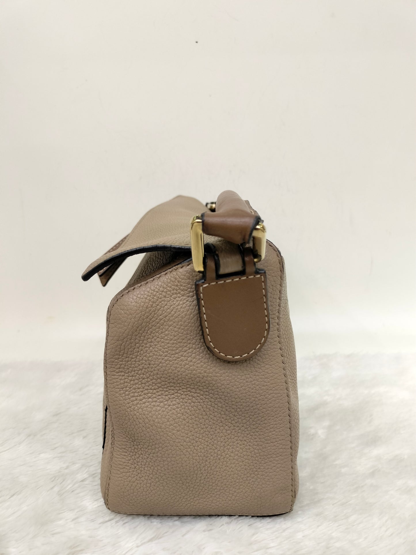 Loewe Puzzle Small Grained Sand Mink GHW 2019