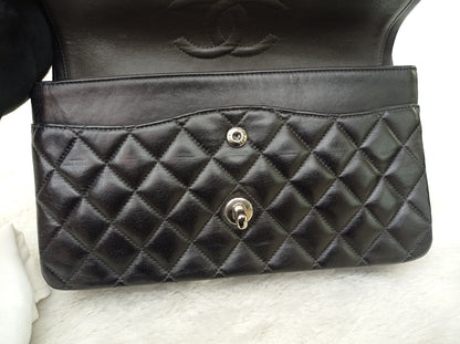 Chanel Medium Lamb Black SHW DF #16