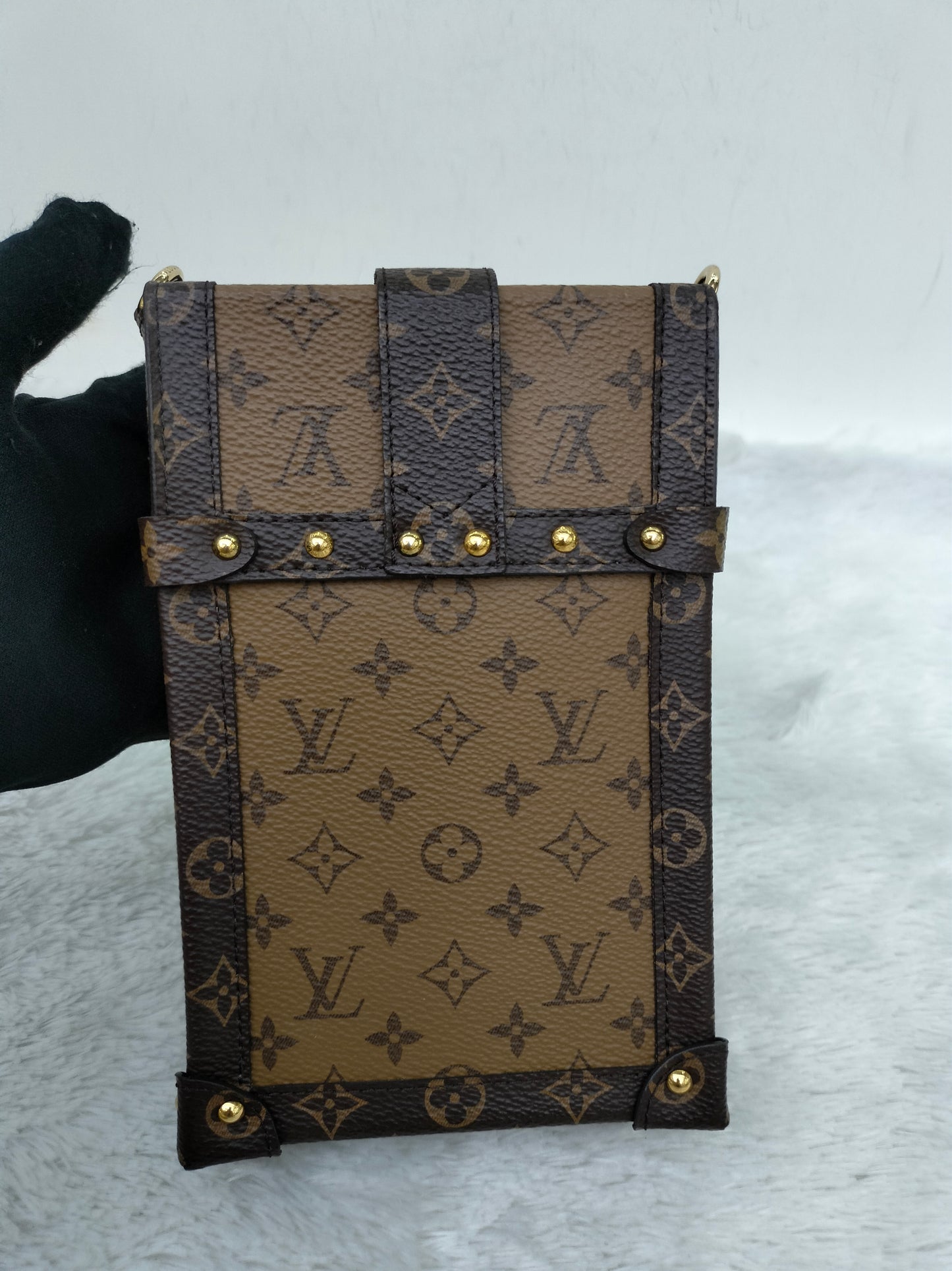 LV Pochette Trunk Vertical Monogram Reverse 2019
