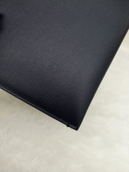 *Excellent Condition* YsL Ipad Mini Zip Pouch Small Grained Navy SHW 2017