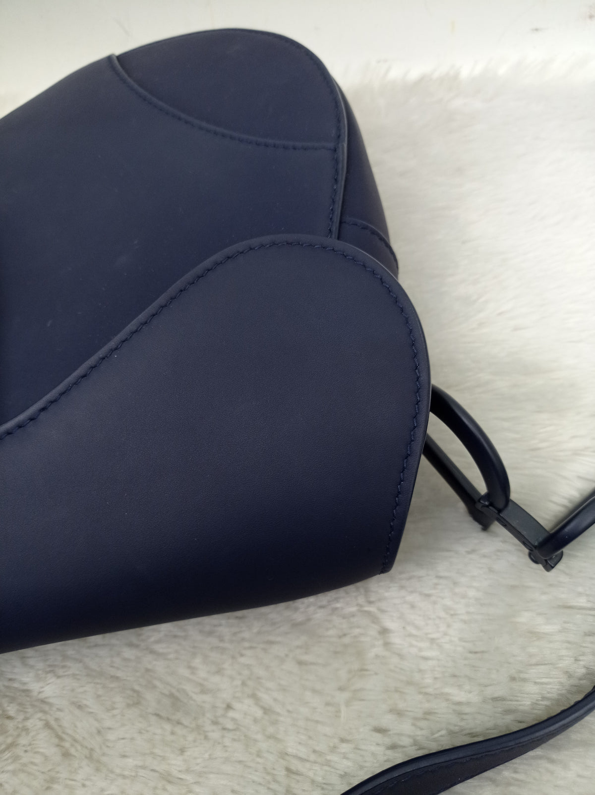 Dior Saddle Medium Ultra Matte Blue 2020