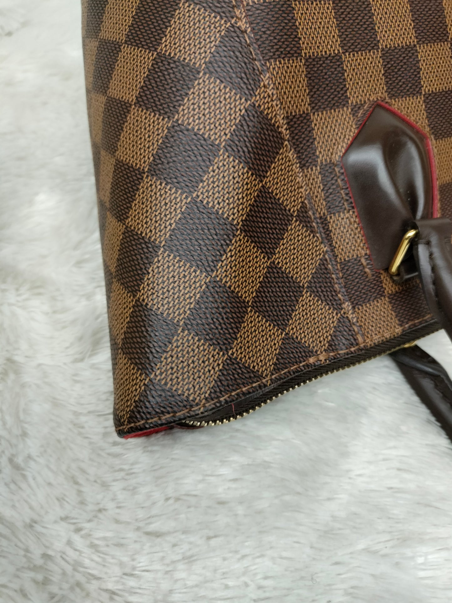 LV Caissa PM Damier Red
