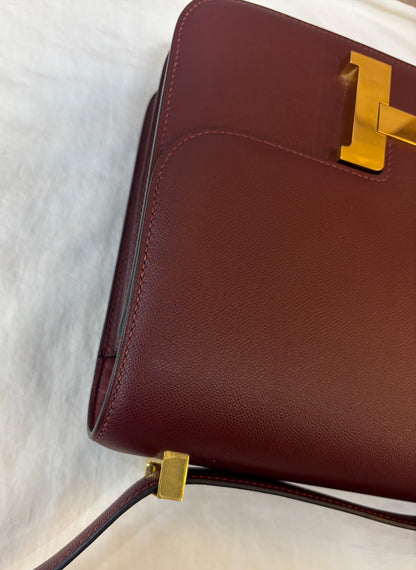 Constance 24 Epsom Bordeaux GHW #Y