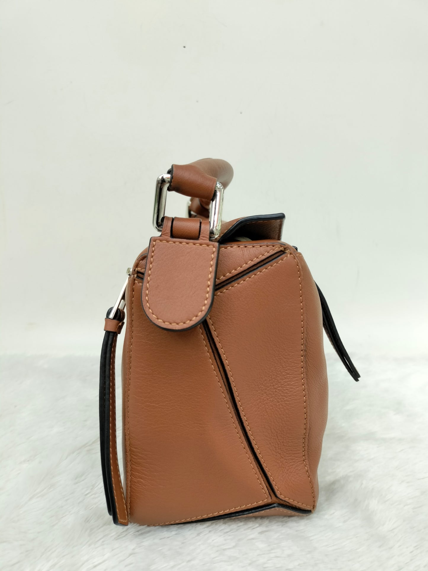 Loewe Puzzle Small Tan SHW 2019