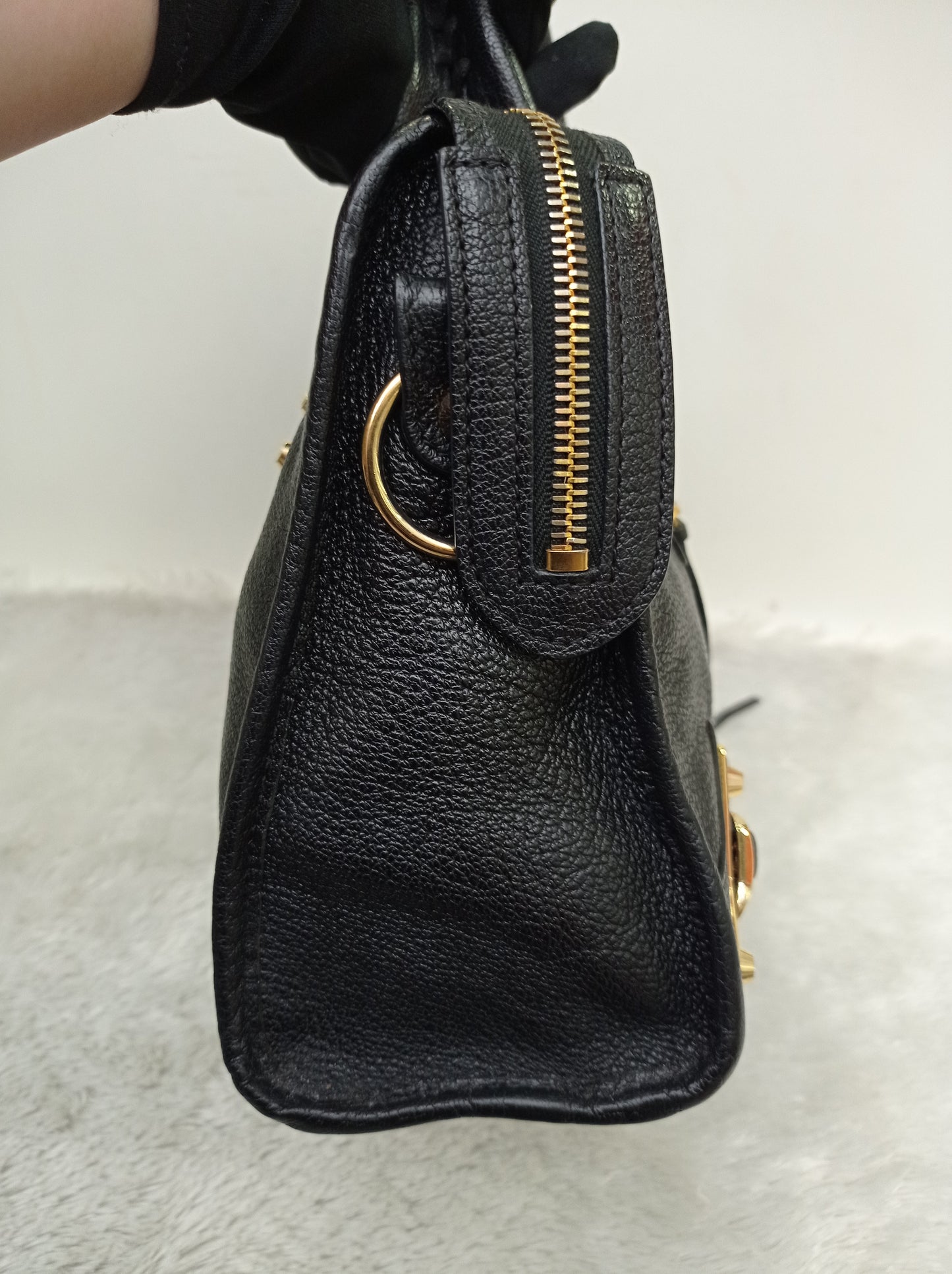 Balenciaga Small City Edge Black GHW 2020