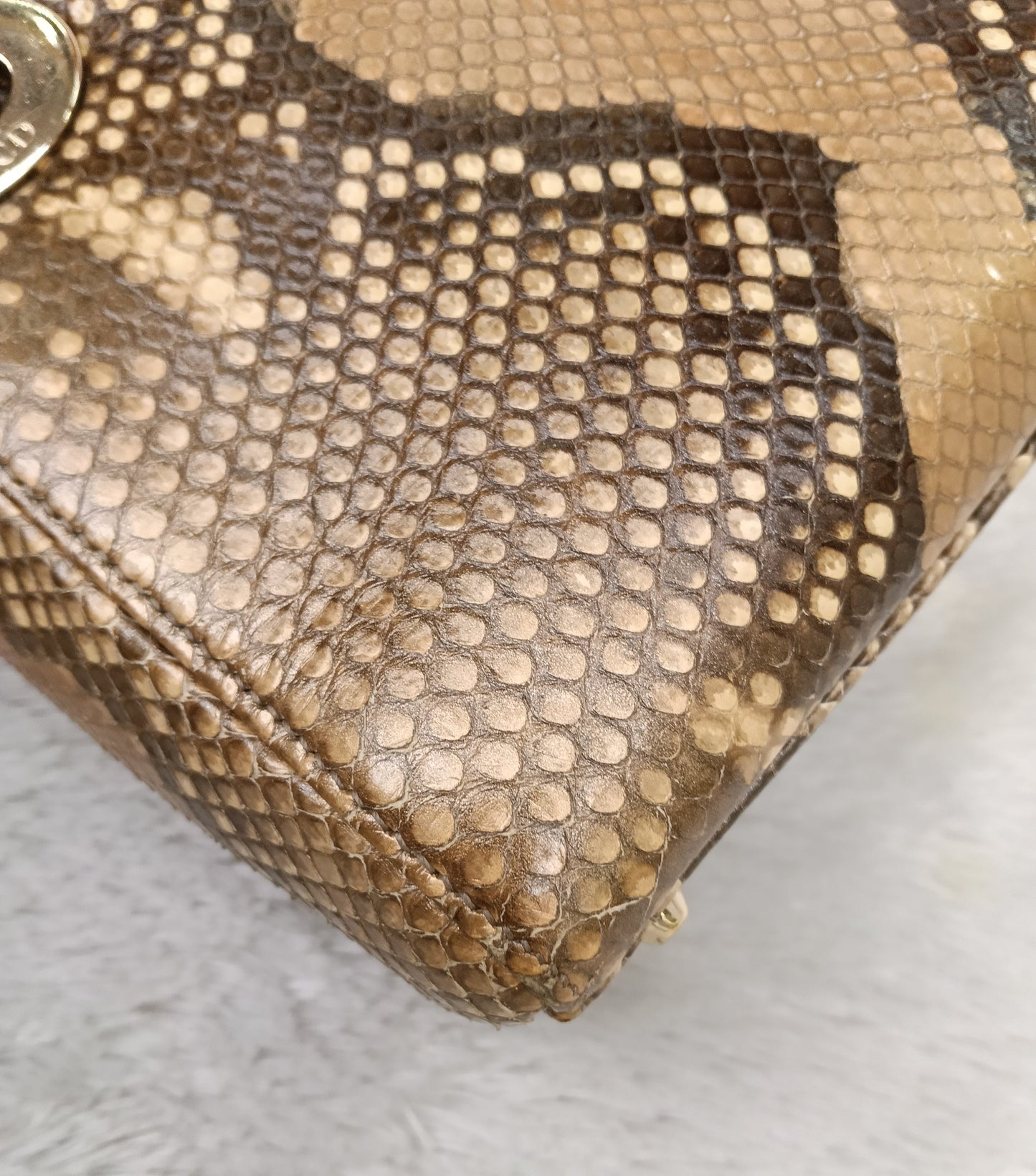 Lady Dior Mini Python GHW 2019