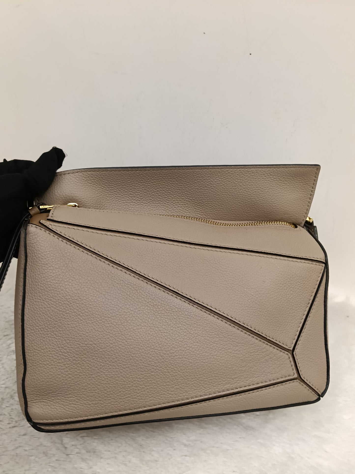 Loewe Puzzle Small Grained Sand Mink GHW 2020