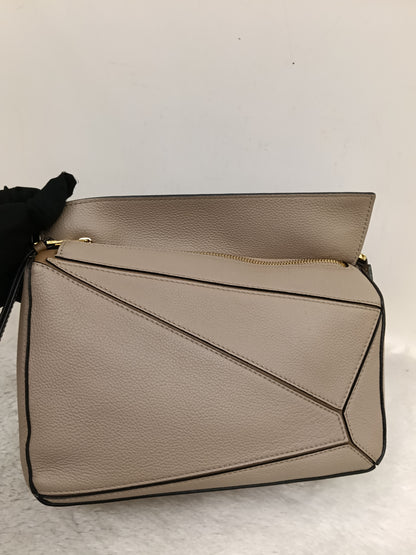 Loewe Puzzle Small Grained Sand Mink GHW 2020