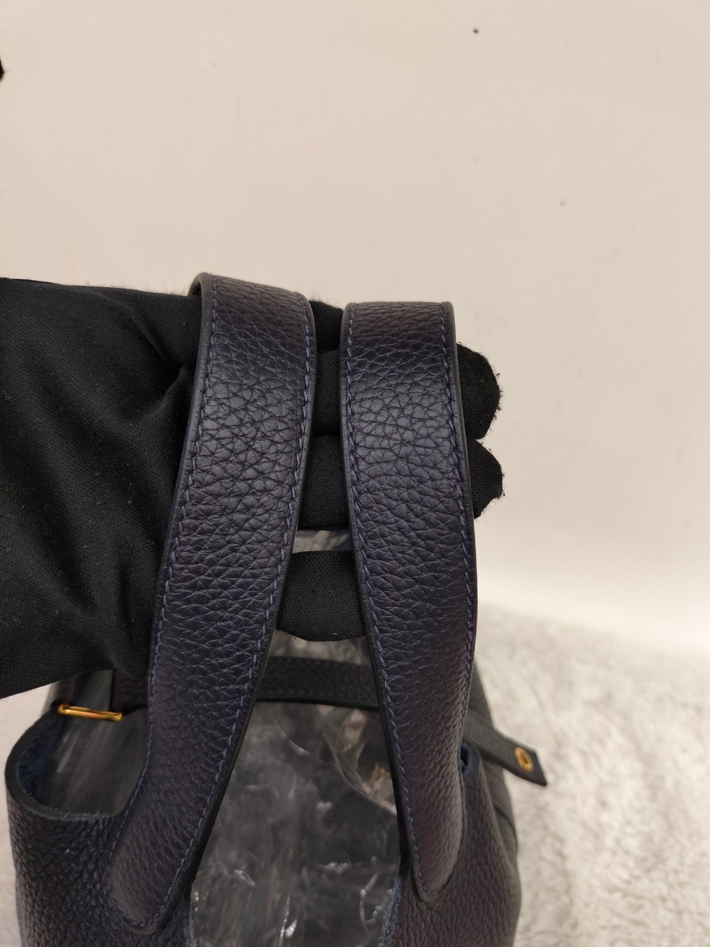 *Neverbeen Used* Picotin Lock 18 Clem Bleu Indigo GHW #Y