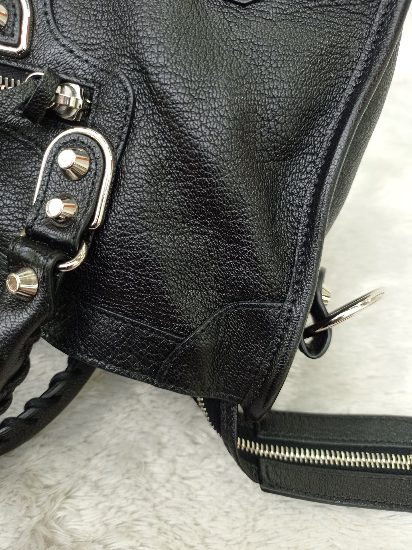 Balenciaga Small City Edge Black SHW 2024