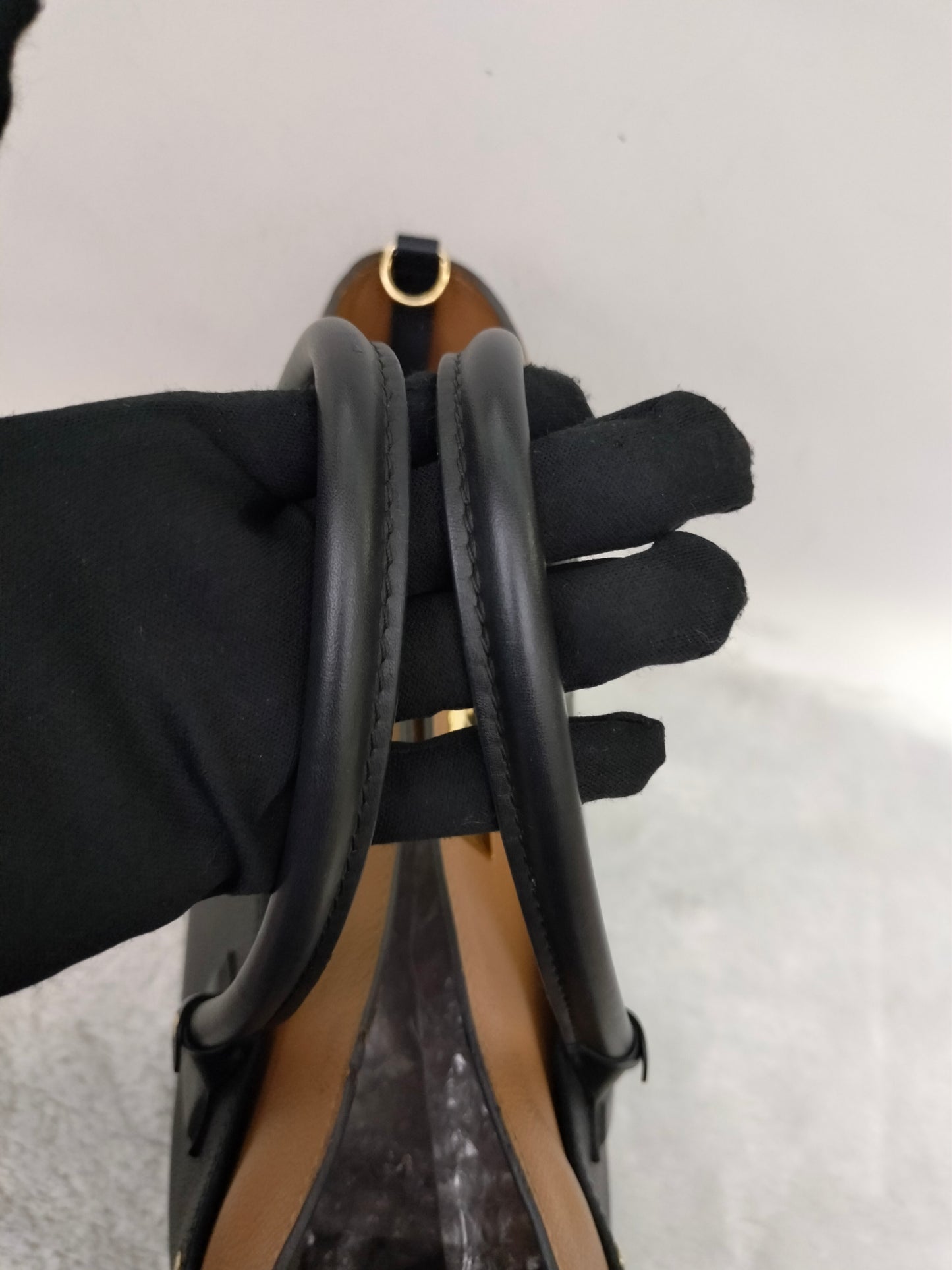 LV On My Side MM Monogram Grained Noir 2019