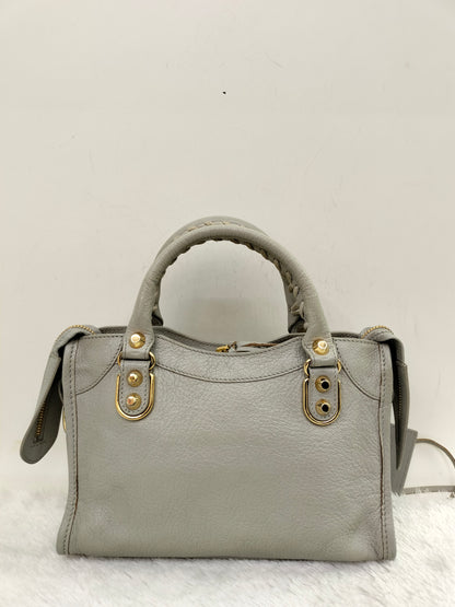 Balenciaga Mini City Edge Grey GHW