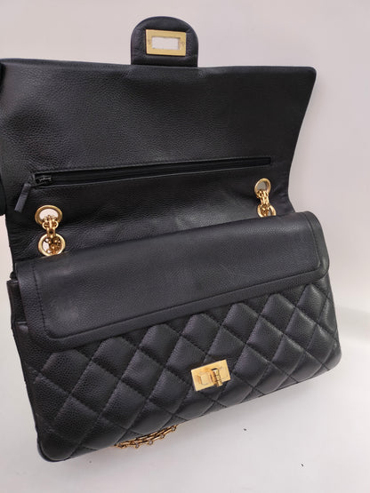 Chanel Reissue 226 Caviar Black GHW DF #19