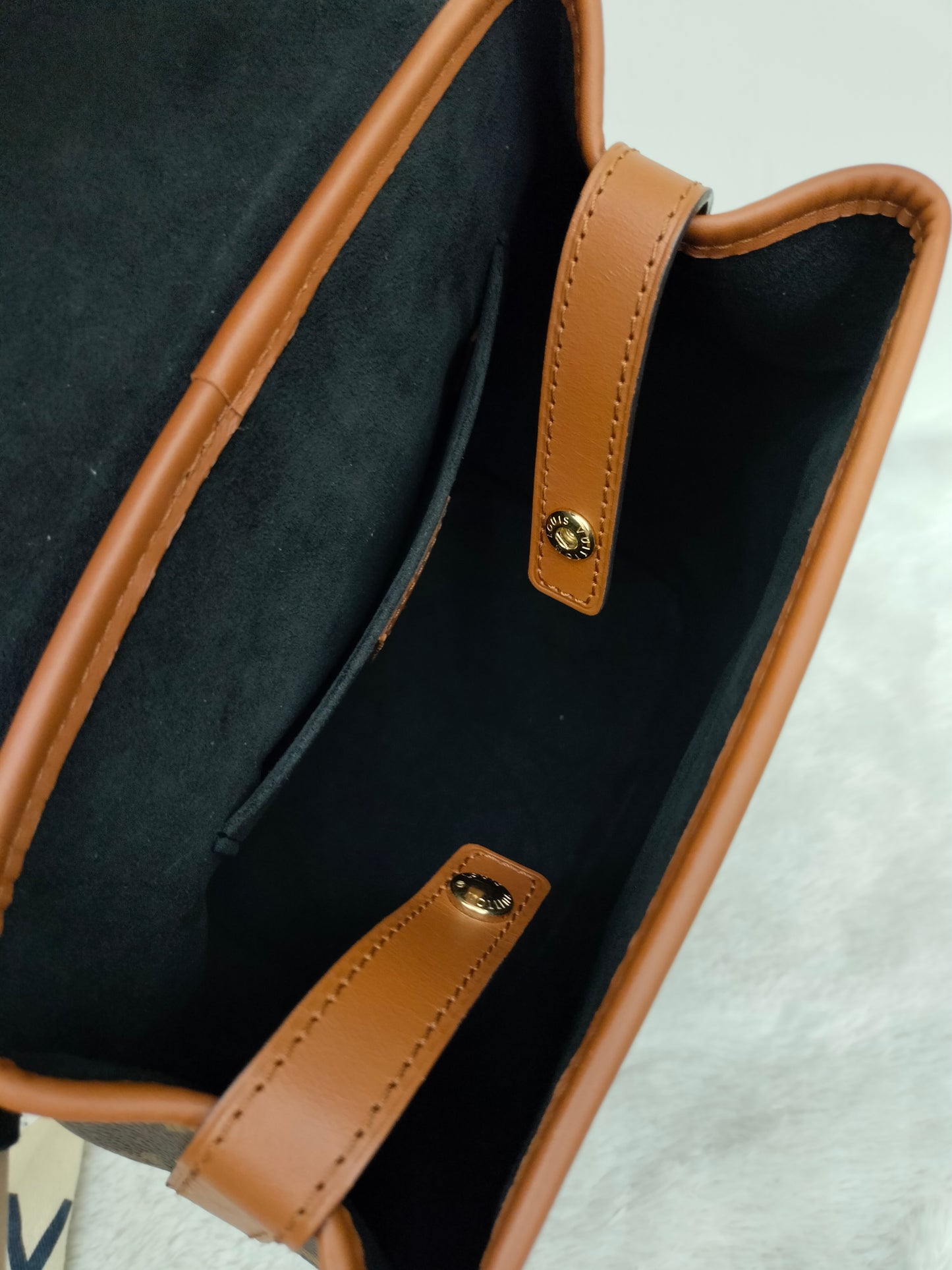 LV Dauphine Backpack Monogram Reverse 2020