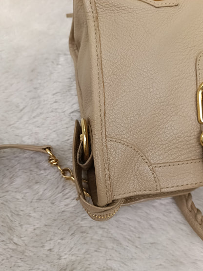 Balenciaga Small City Edge Beige GHW 2019
