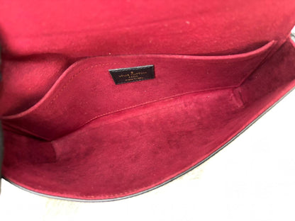 LV Pochette Felicie Monogram Empreinte Noir Beige (CHIP)