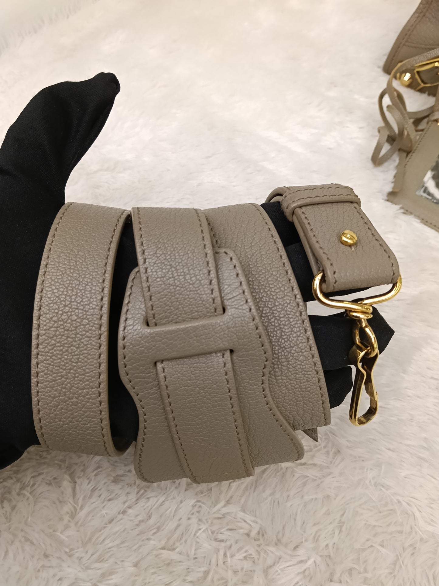 Balenciaga Mini City Edge Grey GHW 2016