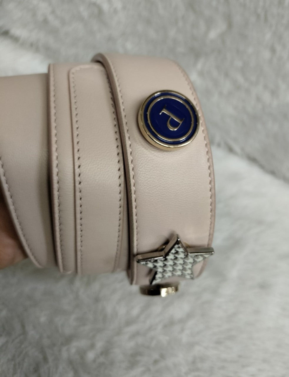 Lady Dior Small Lamb Nude GHW 2018