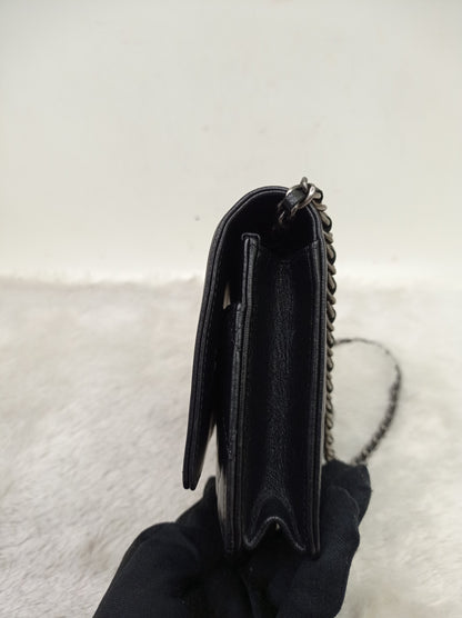 Chanel Boy WOC Lamb Black RHW #20
