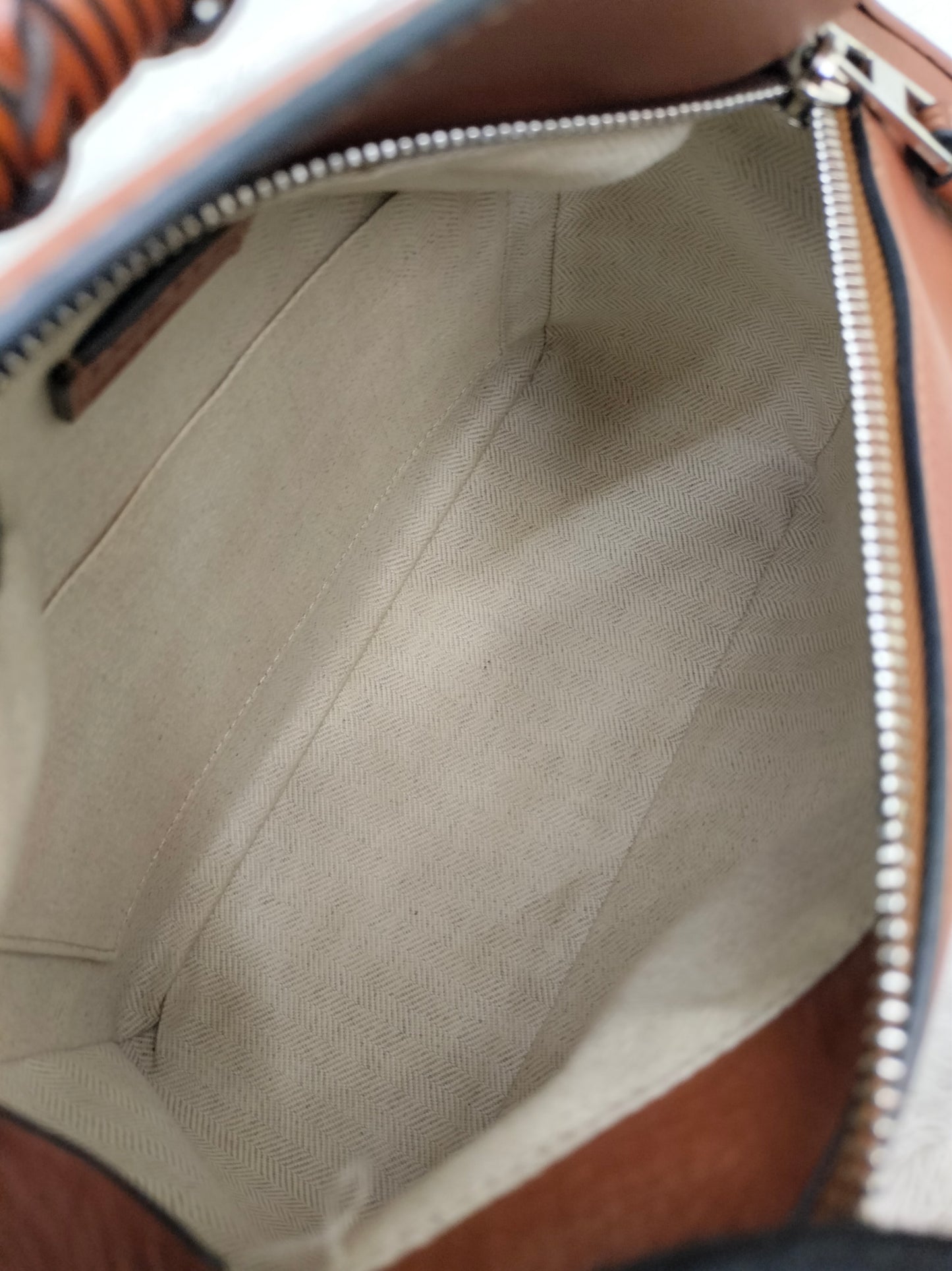 Loewe Puzzle Small Craft Calfskin Black Tan SHW 2020