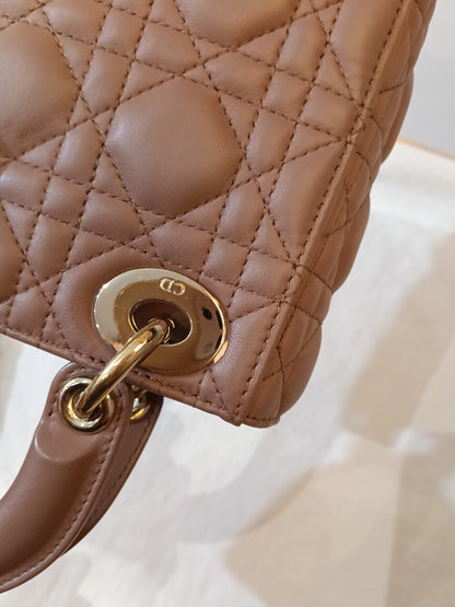 Lady Dior Mini Lamb Fard GHW 2019