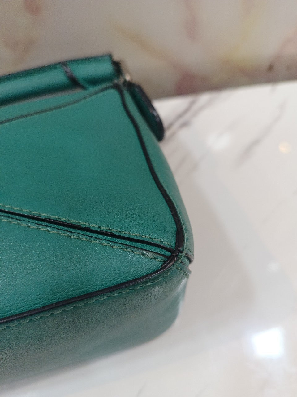 Loewe Puzzle Mini Emerald Green SHW 2019