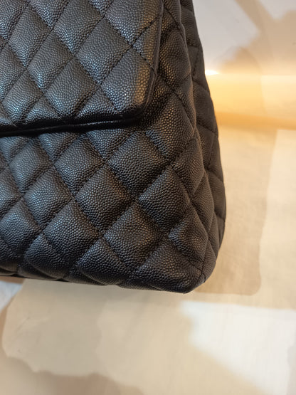 Chanel Coco Handle Large Caviar Black GHW #25