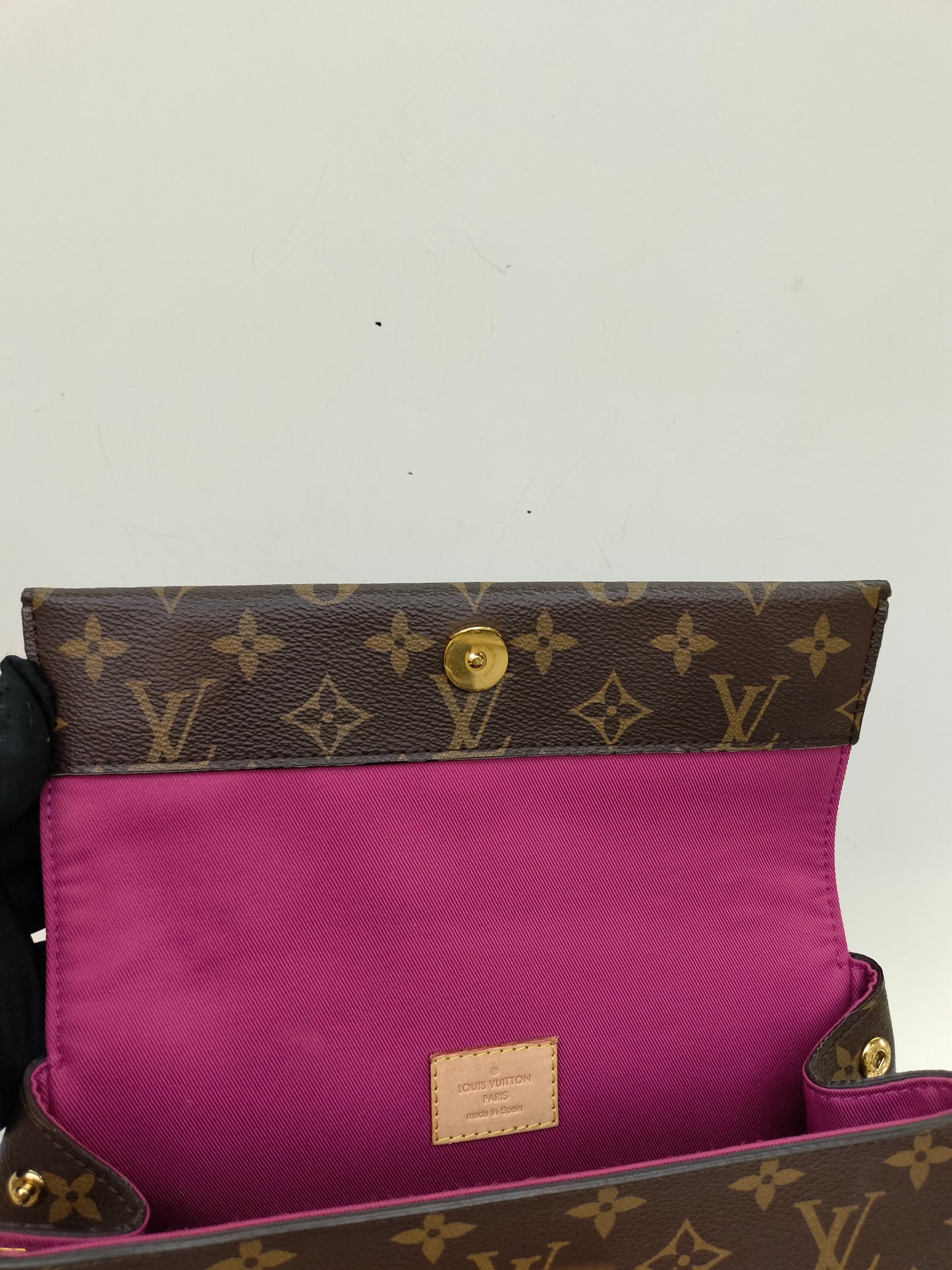 LV Clunny BB Monogram Bordeaux Fuchsia (CHIP)