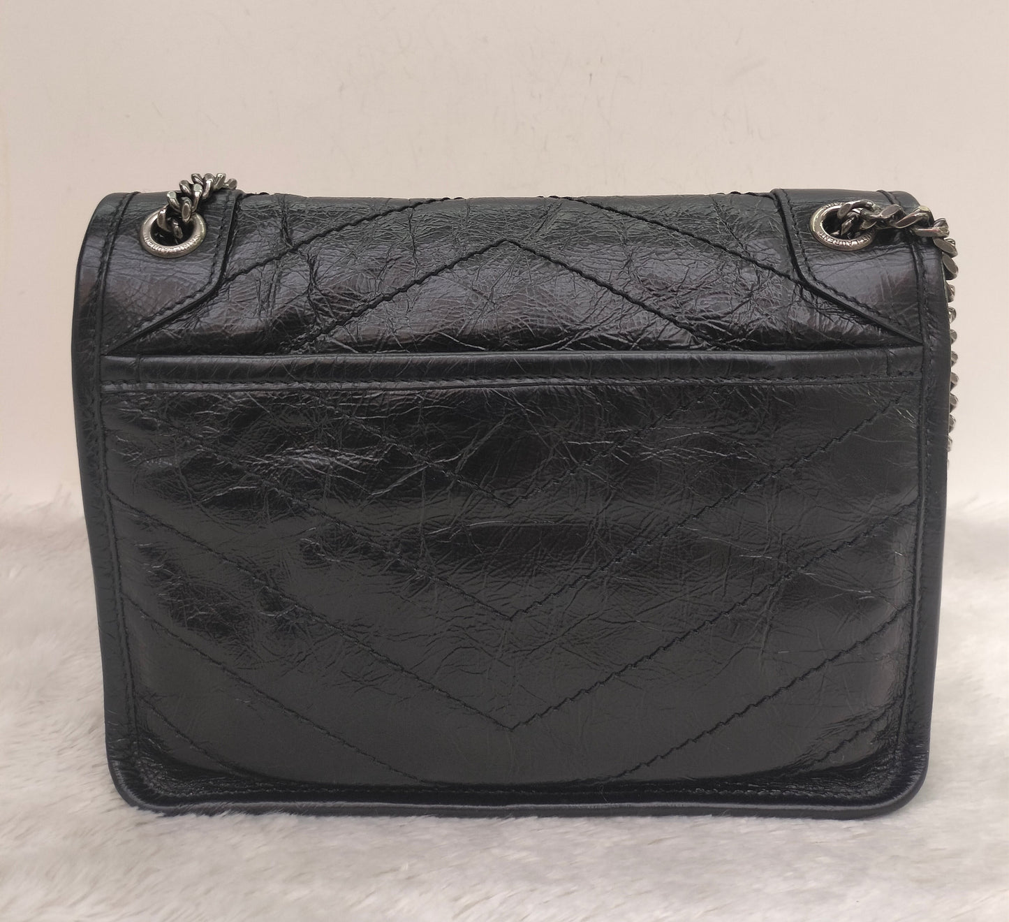 YsL Niki Baby Calfskin Black RHW 2019