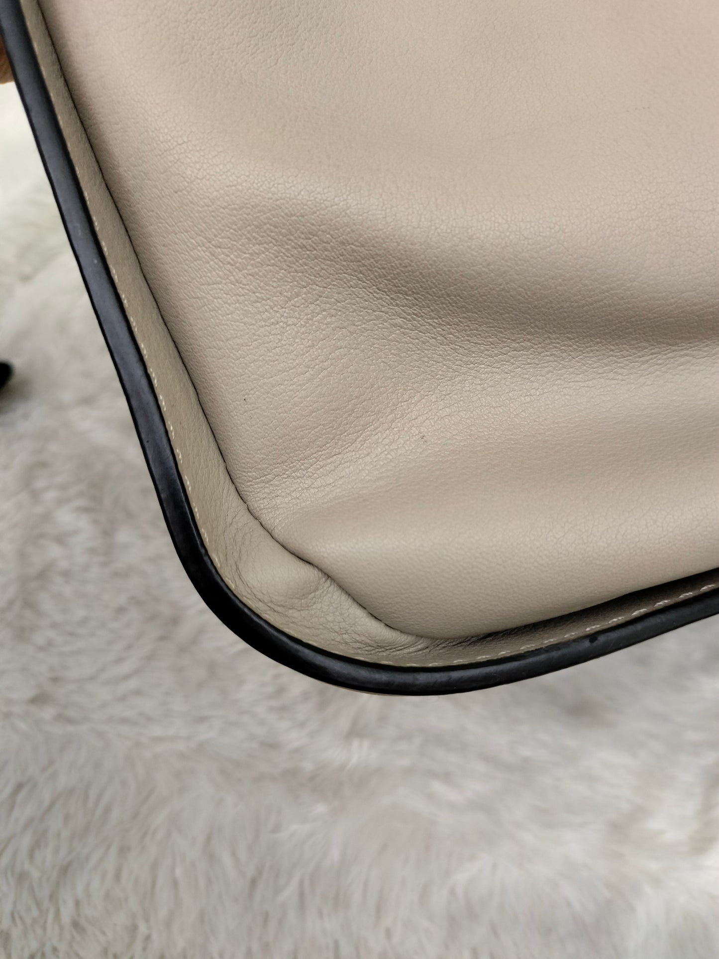 Loewe Hammock Small Beige Brown Black GHW 2018