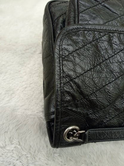 YsL Niki Medium Calfskin Black RHW 2018