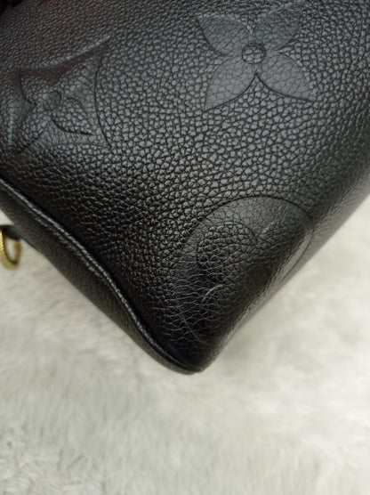 LV Speedy 25 Bandou NV Monogram Empreinte Noir 2023 (CHIP)