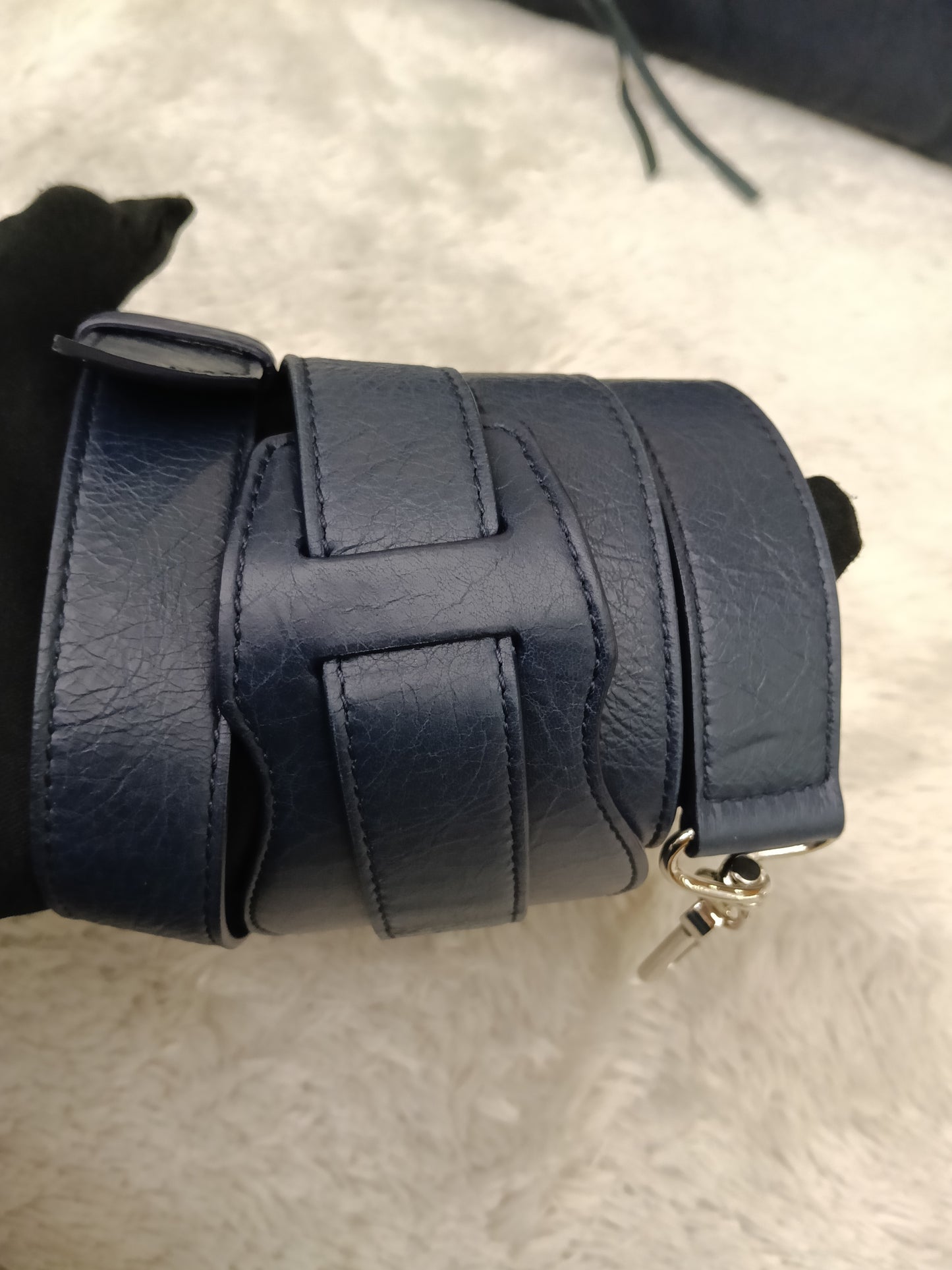 Balenciaga Small City Classic Blue Nuit SHW 2018