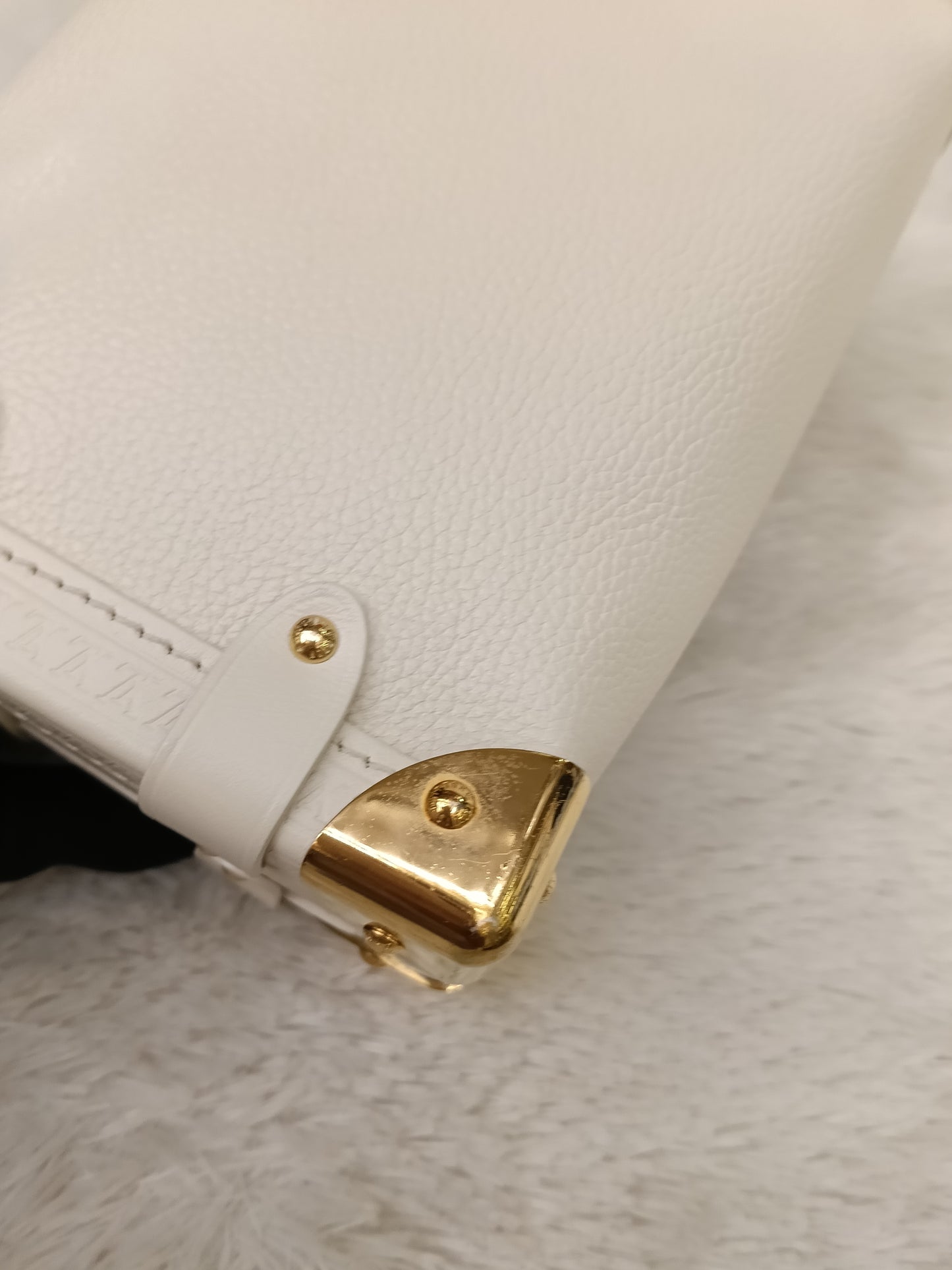 LV Side Trunk PM Grained Calfskin Chalk (CHIP)