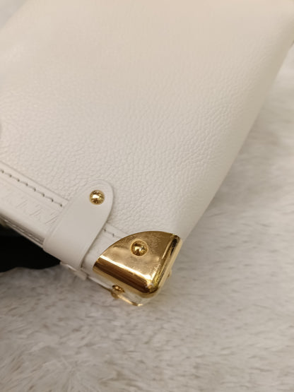 LV Side Trunk PM Grained Calfskin Chalk (CHIP)