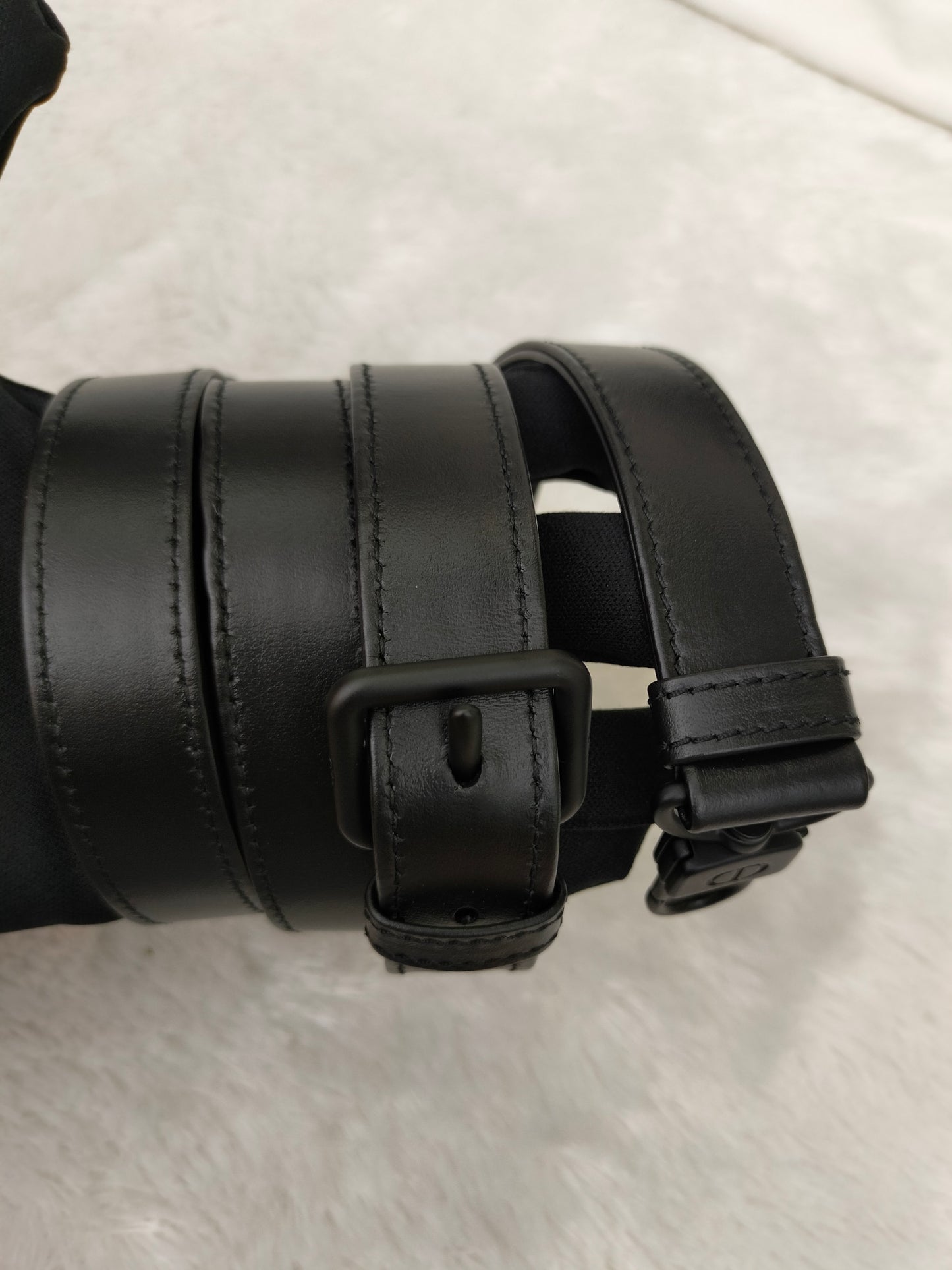 Dior Lady D'Joy Medium Cannage Diamond All Black 2022