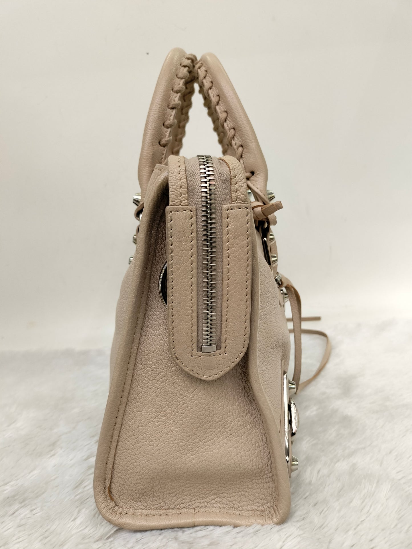 Balenciaga Small City Edge Beige SHW 2020