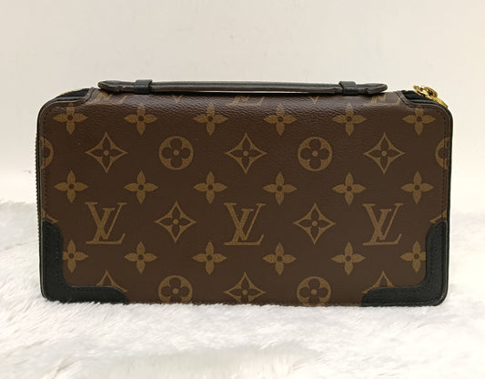 LV Zippy Retiro Organizer Wallet Monogram Noir