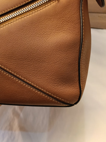 Loewe Puzzle Small Tan SHW 2020