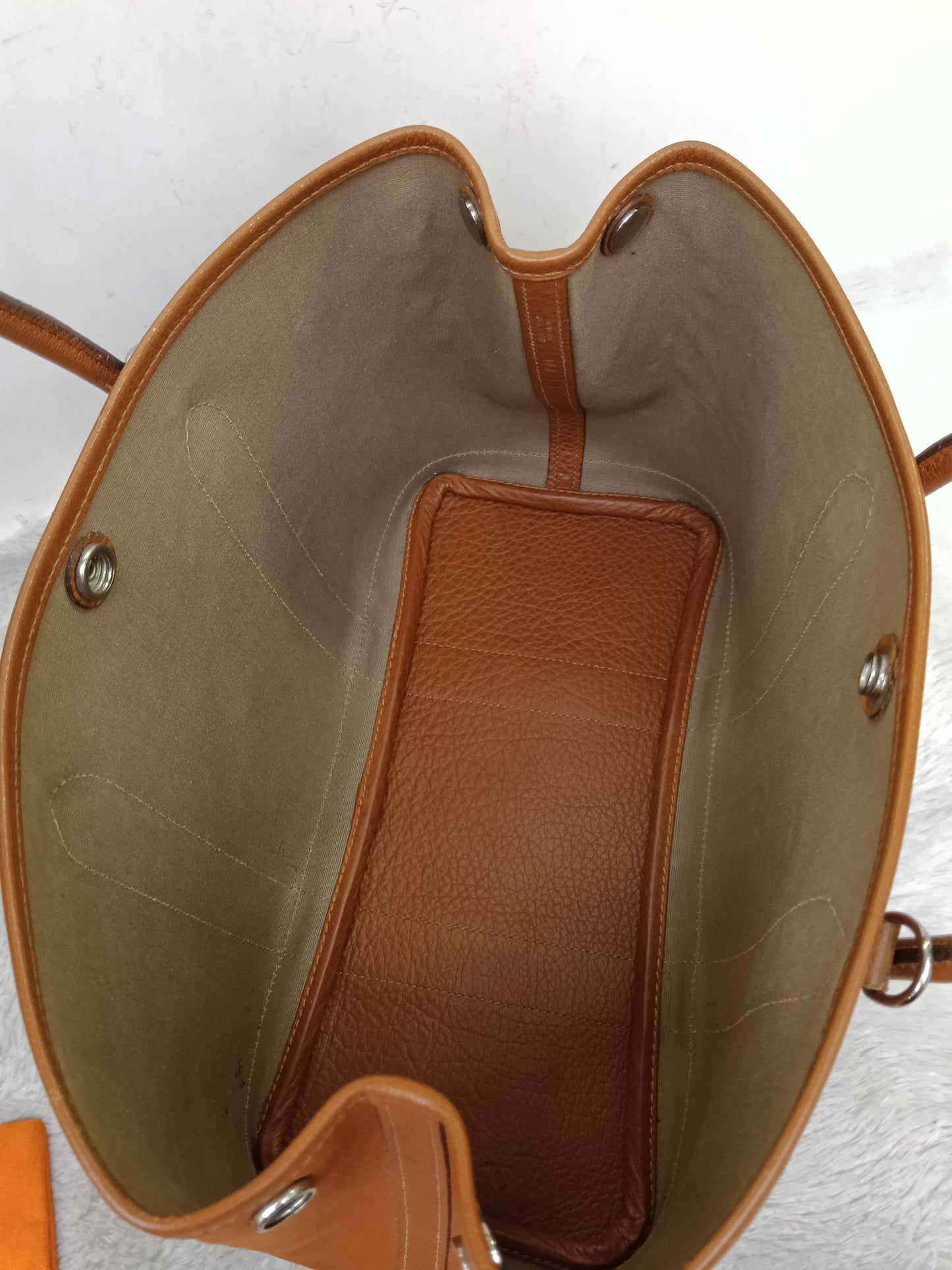 Garden Party 30 Canvas Potiron Orange Terre Battue Negonda PHW #I square