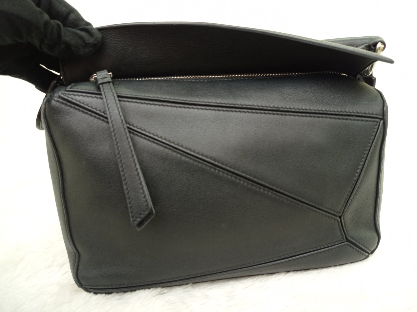 Loewe Puzzle Small Black SHW 2017