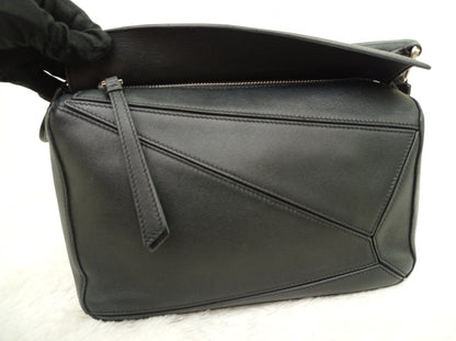 Loewe Puzzle Small Black SHW 2017