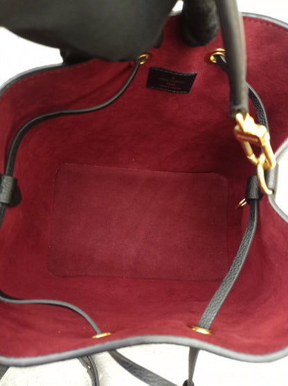 LV Neo Noe MM Monogram Empreinte Noir Creme (CHIP)