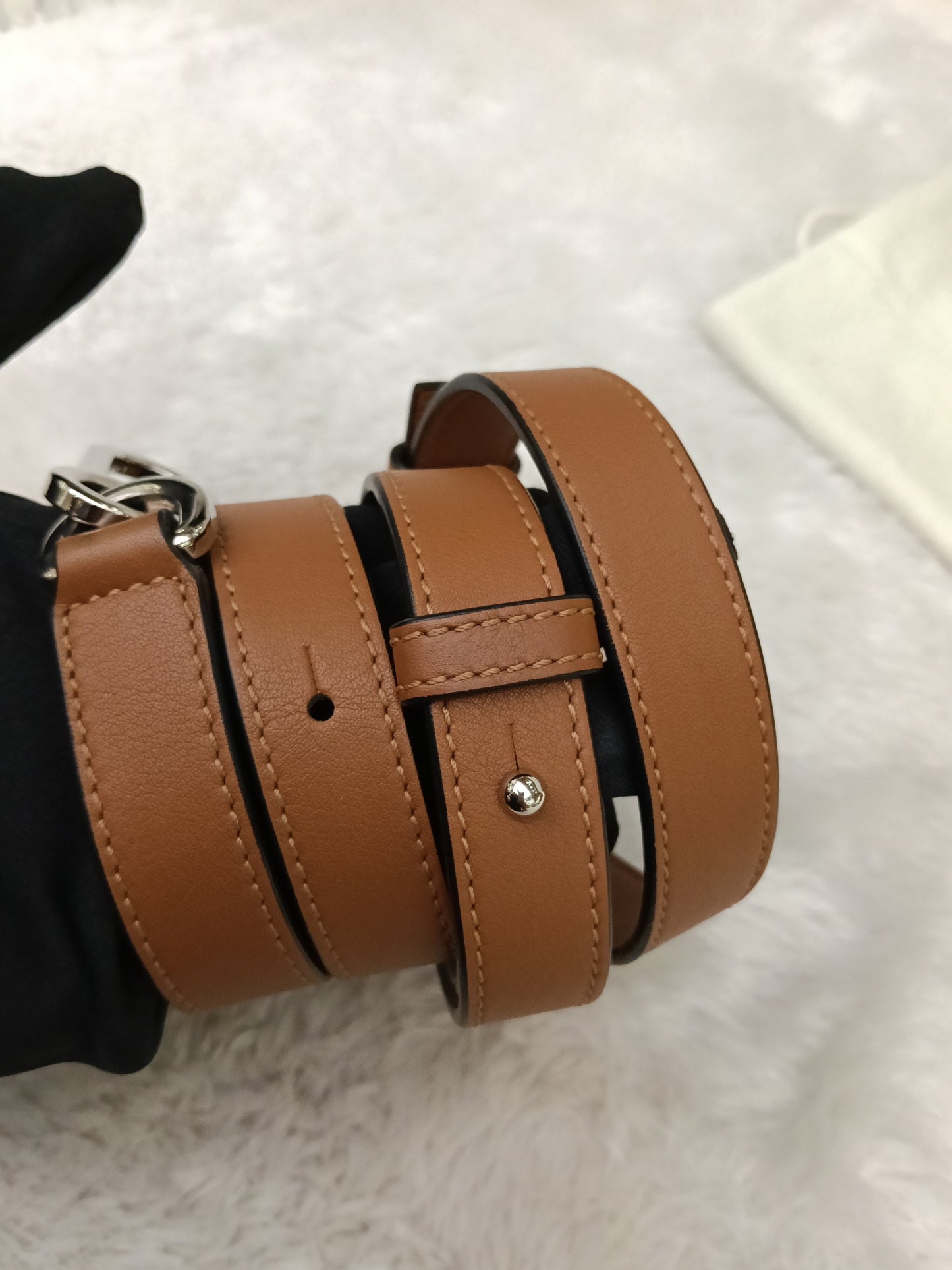 Loewe Puzzle Small Tan SHW 2020