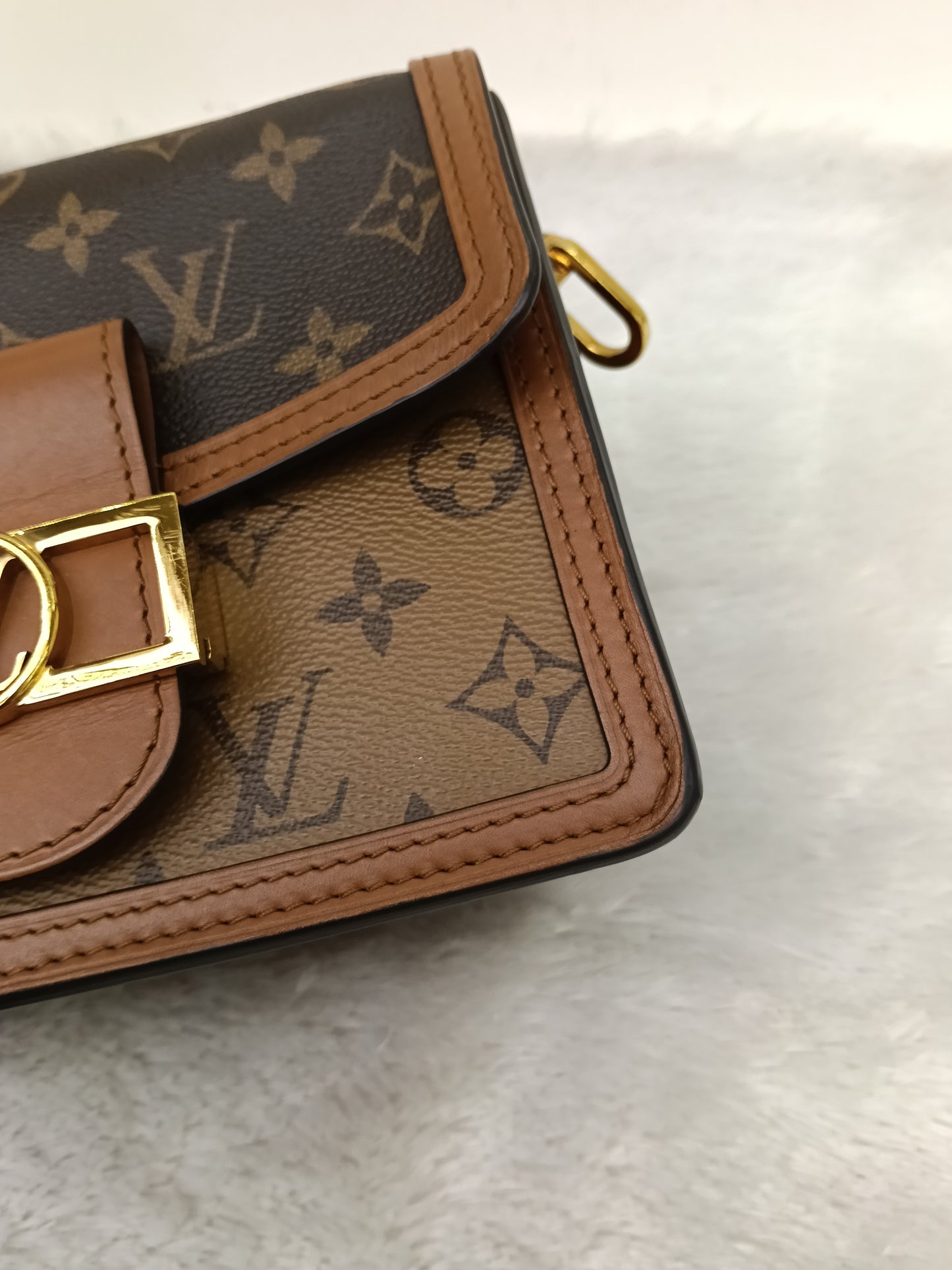 LV Dauphine Mini Monogram Reverse 2019