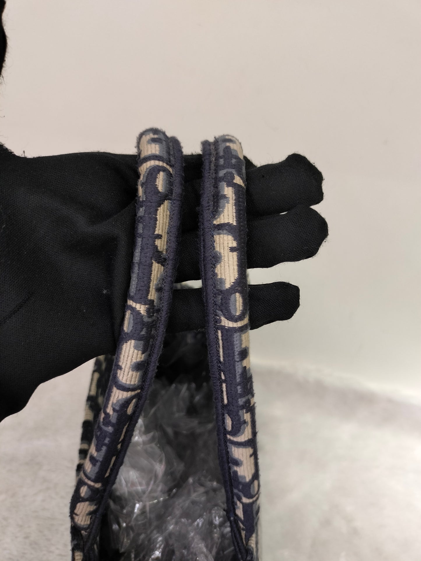 Dior Tote Book Medium Oblique Navy 2018