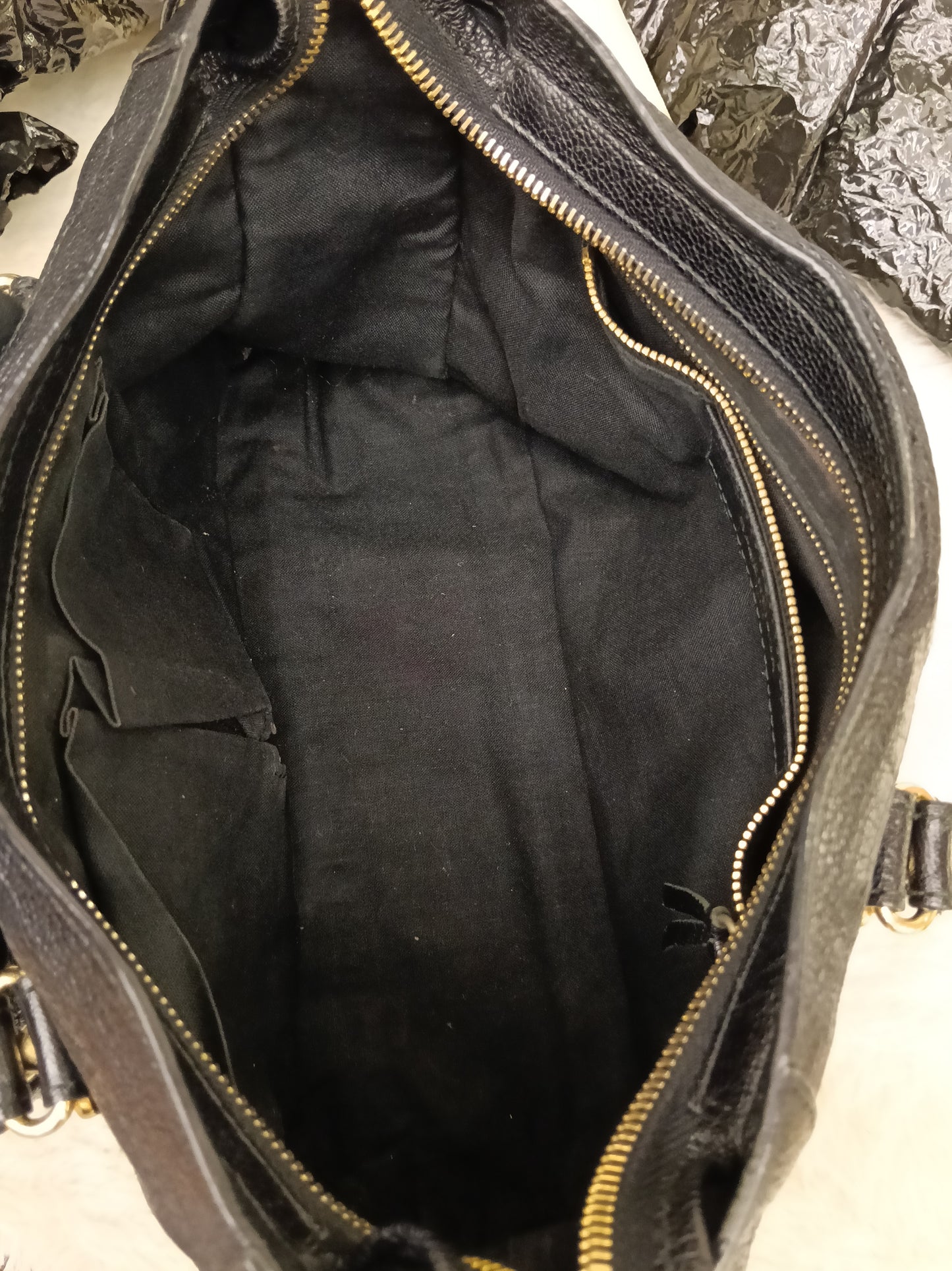 Balenciaga Small City Edge Black GHW 2016