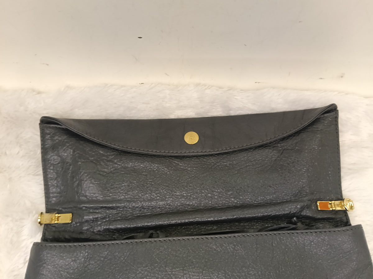 Balenciaga Envelope Clutch Giant Gris GHW 2015